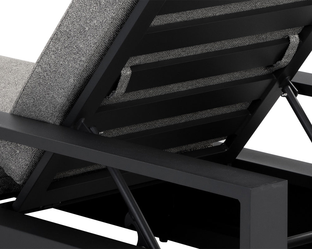 Sunpan - Tavira Lounger - Lanikai Salt And Pepper - 111600 view 7