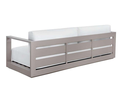 Sunpan - Tavira Sofa - Greige - Stinson White - 110479 veiw 3