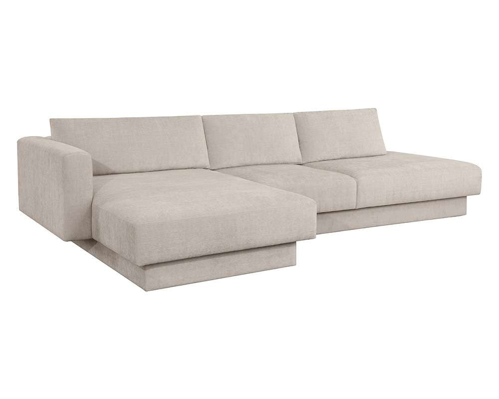 Sunpan - Tecoma Sofa Chaise - Laf - Danny Cream - 107799 veiw 1