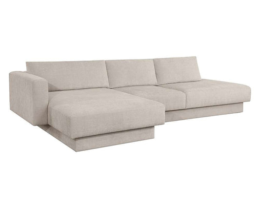 Sunpan - Tecoma Sofa Chaise - Laf - Danny Cream - 107799 veiw 1