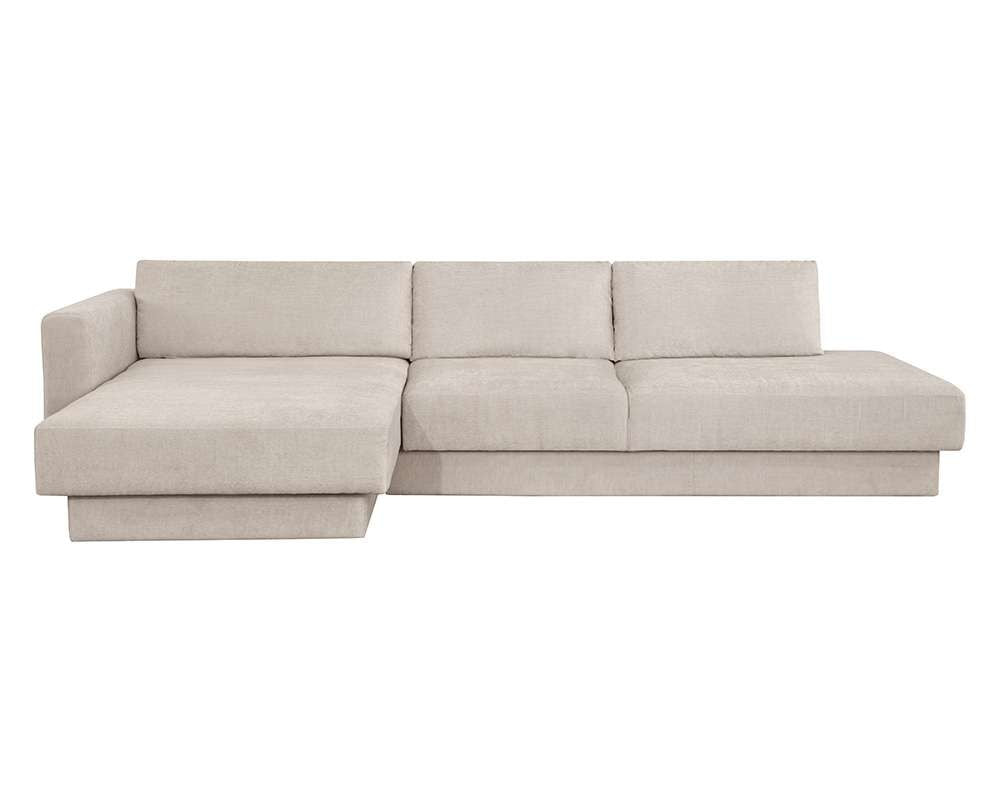 Sunpan - Tecoma Sofa Chaise - Laf - Danny Cream - 107799 veiw 2
