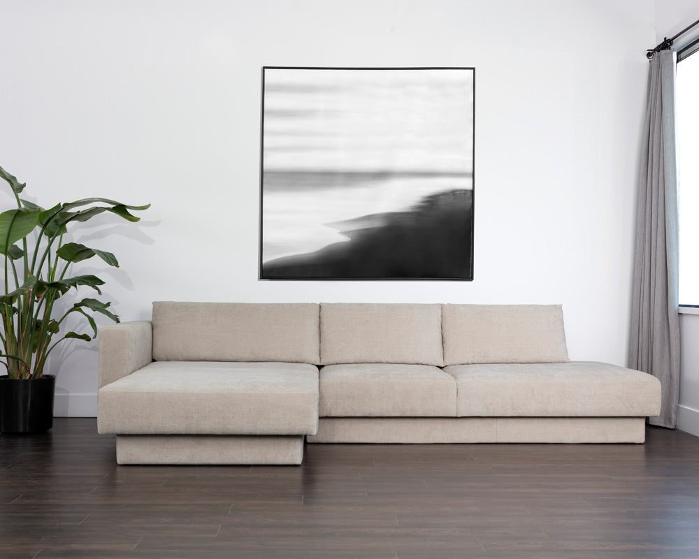 Sunpan - Tecoma Sofa Chaise - Laf - Danny Cream - 107799 view 4