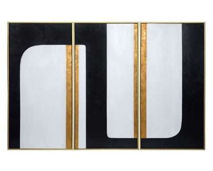 Sunpan - The Path (Set Of 3) - 30in X 60in - Gold Floater Frame - A0180 veiw 1