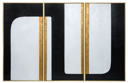 Sunpan - The Path (Set Of 3) - 30in X 60in - Gold Floater Frame - A0180 view 2