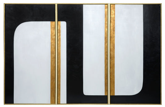Sunpan - The Path (Set Of 3) - 30in X 60in - Gold Floater Frame - A0180 view 2