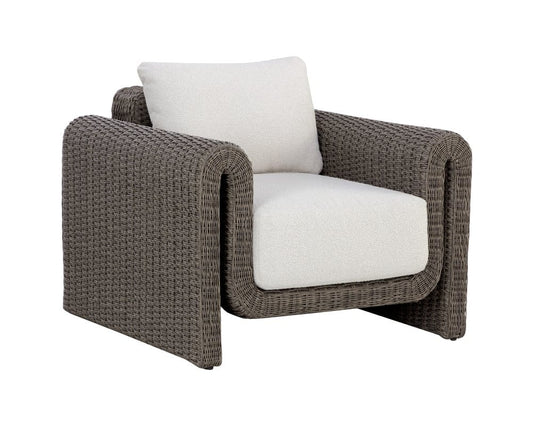 Sunpan - Tibi Lounge Chair - Grey - Louis Cream - 111680 view 1