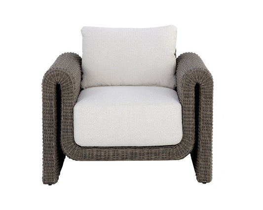 Sunpan - Tibi Lounge Chair - Grey - Louis Cream - 111680 view 2