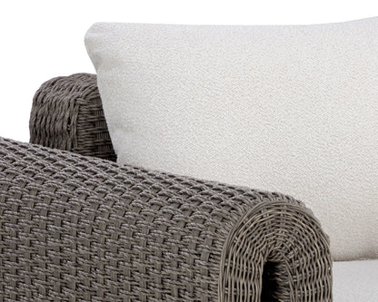 Sunpan - Tibi Lounge Chair - Grey - Louis Cream - 111680 view 6