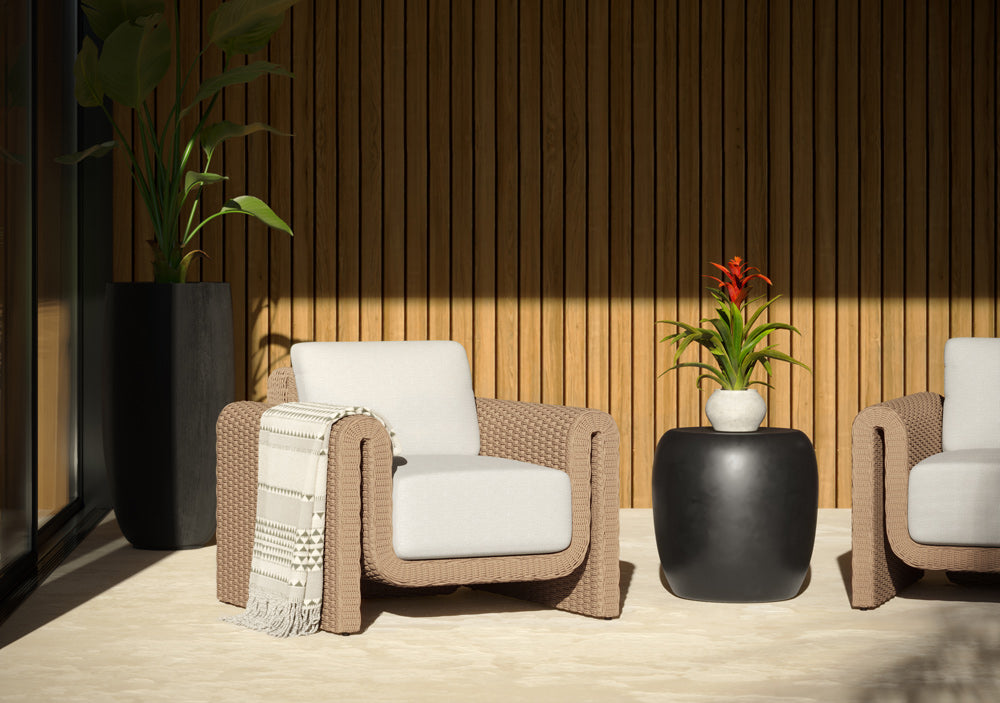 Sunpan - Tibi Lounge Chair - Natural - Louis Cream - 111679 view 6