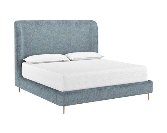 Sunpan - Tierra Bed King - Bergen French Blue - 109787 veiw 1