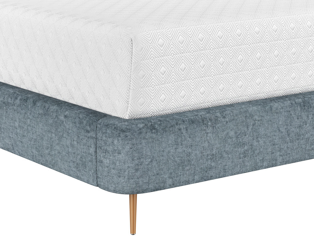 Sunpan - Tierra Bed King - Bergen French Blue - 109787 view 3