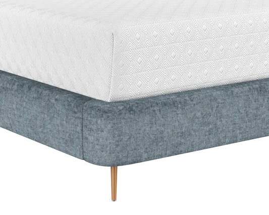 Sunpan - Tierra Bed Queen - Bergen French Blue - 110345 view 2