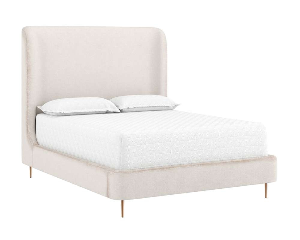 Sunpan - Tierra Bed Queen - Bergen Taupe - 110346 veiw 1