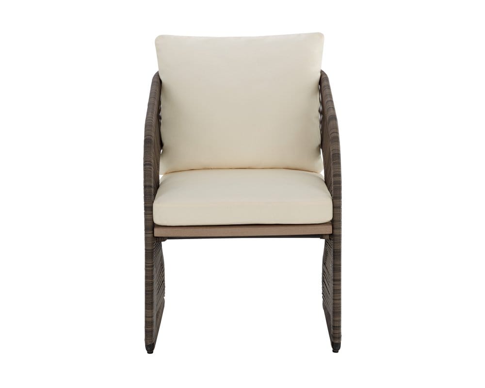 Sunpan - Toulon Dining Chair - Stinson Cream - 111045 view 2