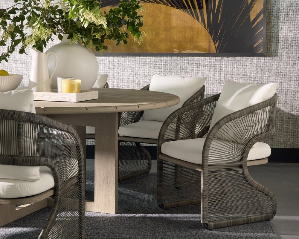 Sunpan - Toulon Dining Chair - Stinson Cream - 111045 view 5