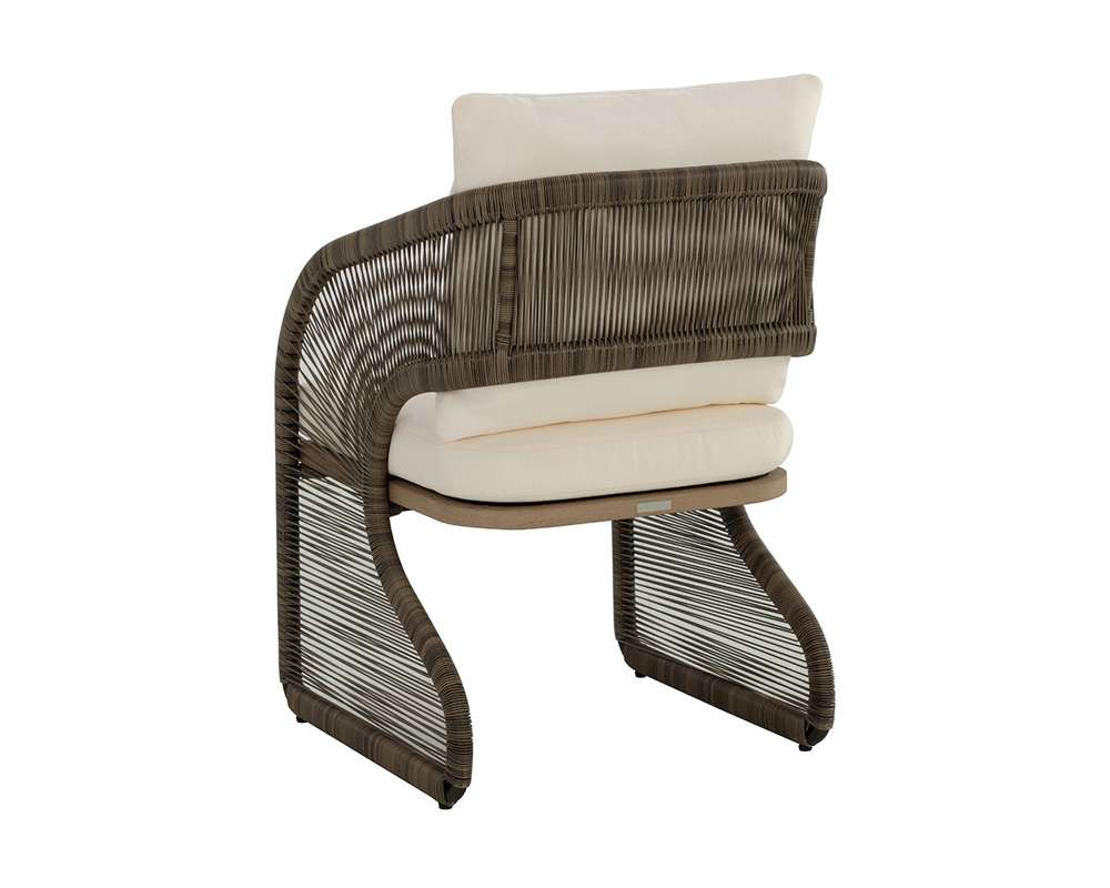 Sunpan - Toulon Dining Chair - Stinson Cream - 111045 veiw 4