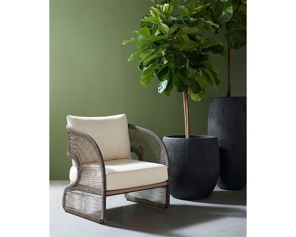 Sunpan - Toulon Lounge Chair - Stinson Cream - 111046 veiw 5