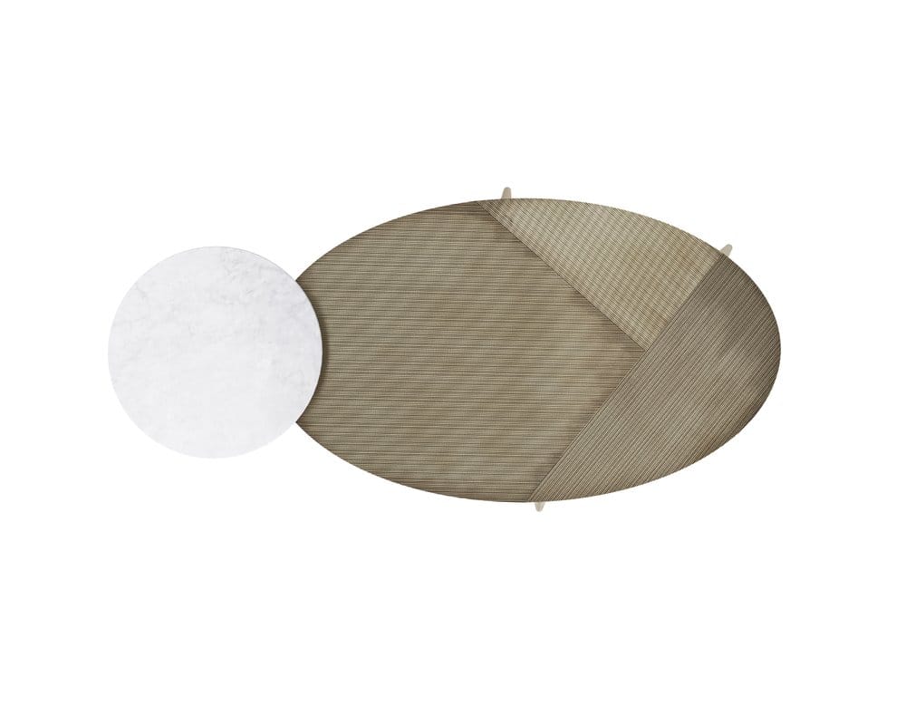 Sunpan - Tuner Coffee Table Oval - 109634 view 3