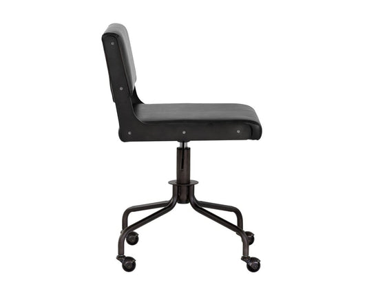 Sunpan - Urban Unity Davis Office Chair - Dark Bronze - Onyx - 104340 view 2