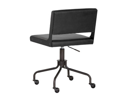 Sunpan - Urban Unity Davis Office Chair - Dark Bronze - Onyx - 104340 view 3