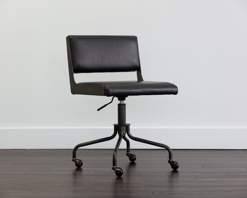 Sunpan - Urban Unity Davis Office Chair - Dark Bronze - Onyx - 104340 view 4