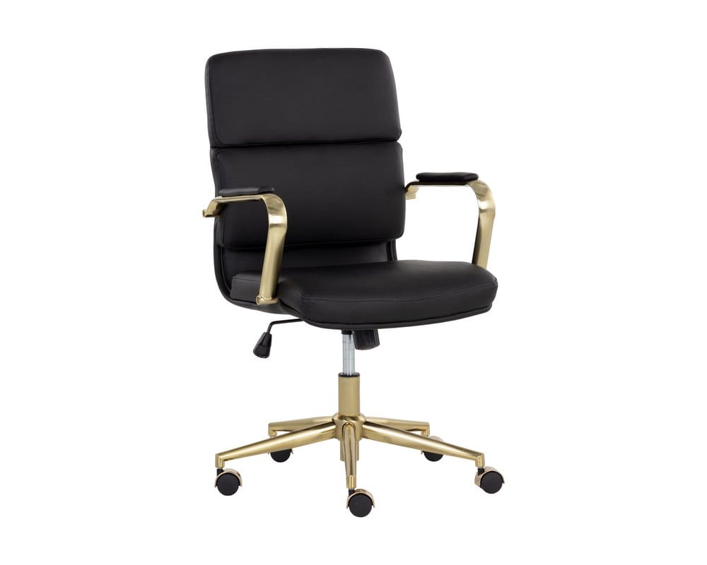 Sunpan - Urban Unity Kleo Office Chair - Onyx - 107979 view 1
