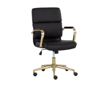 Sunpan - Urban Unity Kleo Office Chair - Onyx - 107979 view 1
