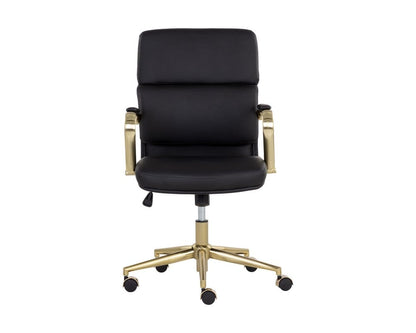 Sunpan - Urban Unity Kleo Office Chair - Onyx - 107979 view 2