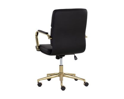 Sunpan - Urban Unity Kleo Office Chair - Onyx - 107979 view 4