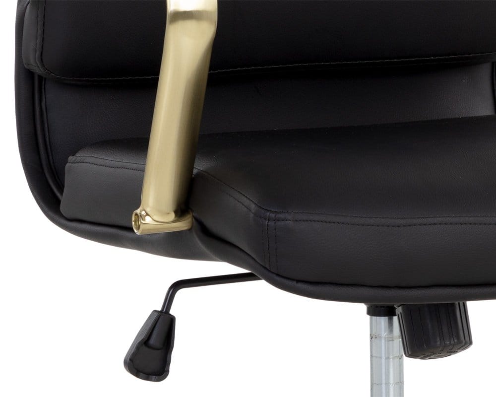 Sunpan - Urban Unity Kleo Office Chair - Onyx - 107979 view 6