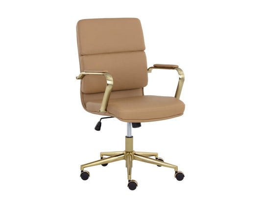 Sunpan - Urban Unity Kleo Office Chair - Tan - 107980 view 1