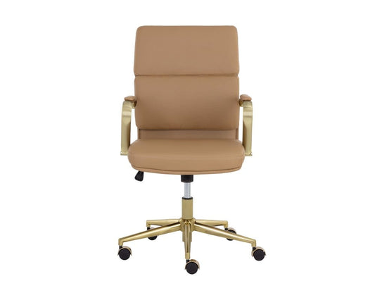 Sunpan - Urban Unity Kleo Office Chair - Tan - 107980 view 2