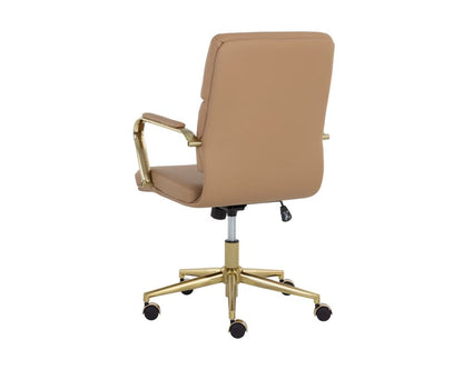 Sunpan - Urban Unity Kleo Office Chair - Tan - 107980 view 4