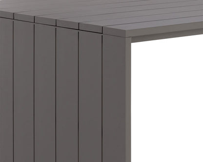Sunpan - Verin Bar Table - Warm Grey - 110975_CLOSEOUT view 2