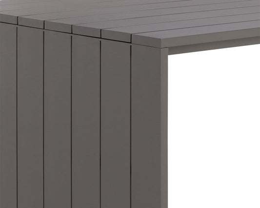 Sunpan - Verin Bar Table - Warm Grey - 110975_CLOSEOUT view 2
