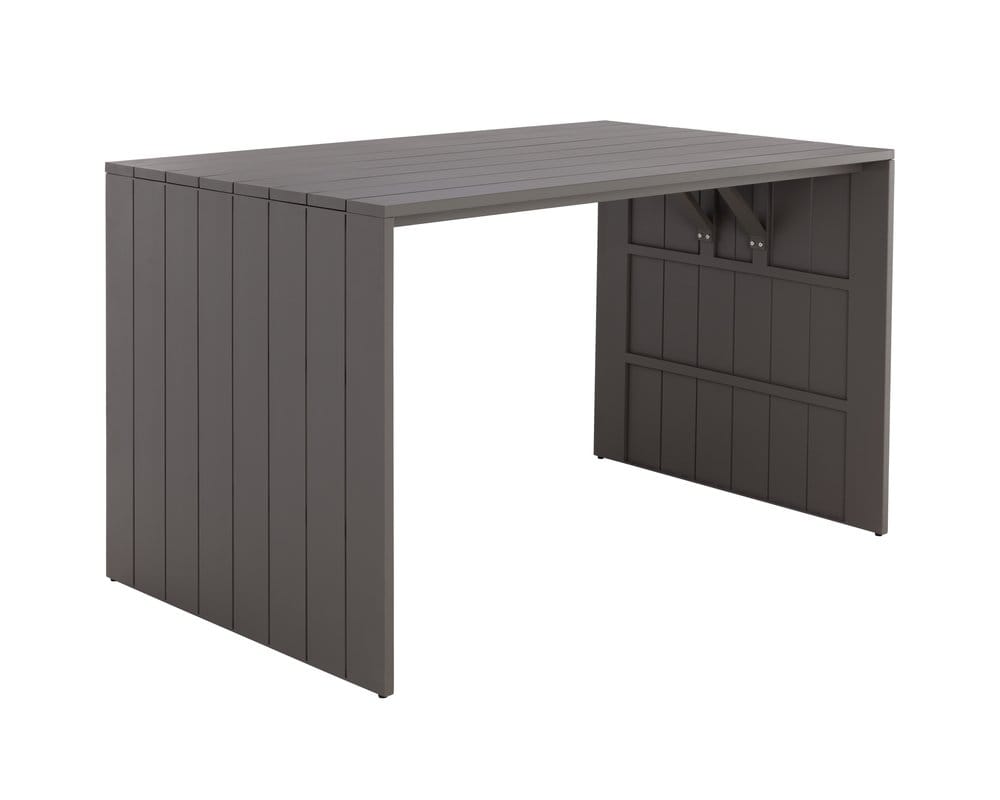 Sunpan - Verin Bar Table - Warm Grey - 110975_CLOSEOUT view 4