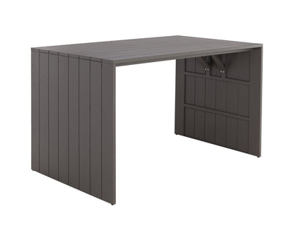 Sunpan - Verin Bar Table - Warm Grey - 110975_CLOSEOUT view 4