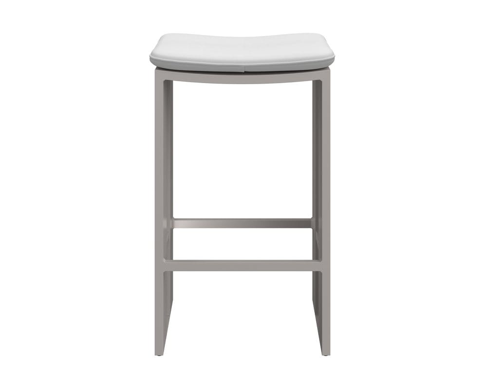 Sunpan - Verin Barstool - Greige - Stinson White - 111225_CLOSEOUT view 2