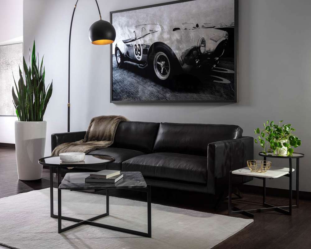 Sunpan - Ikon Vern Floor Lamp - Black - 106798 veiw 4