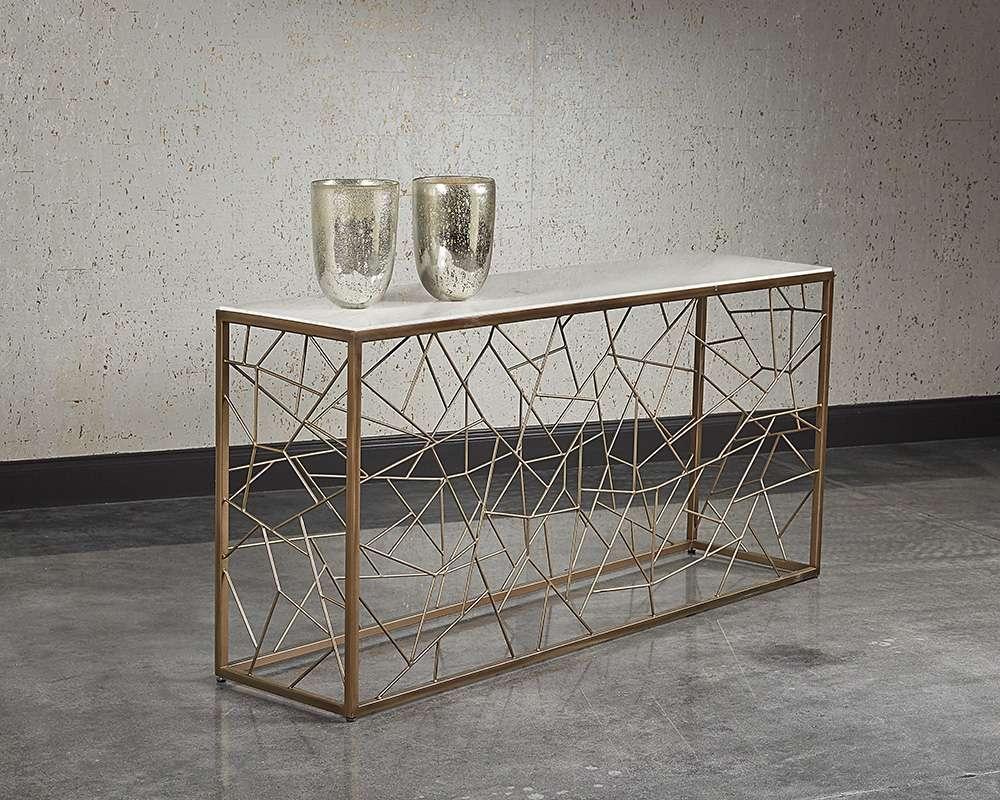 Sunpan - Irongate Vero Console Table - 103486 veiw 3