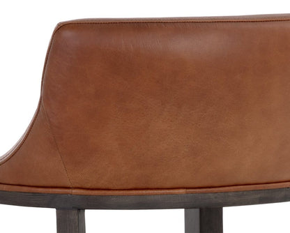 Sunpan - Westport Brylea Counter Stool - Brown - Shalimar Tobacco Leather - 110518 view 7