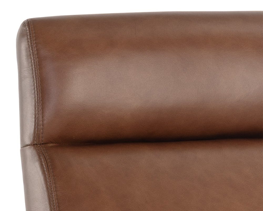 Sunpan - Westport Collin Office Chair - Brown - Shalimar Tobacco Leather - 110542 view 7
