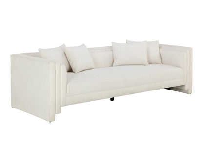 Sunpan - Westport Kira Sofa - Heather Ivory Tweed - 111653 view 1