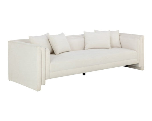 Sunpan - Westport Kira Sofa - Heather Ivory Tweed - 111653 view 1