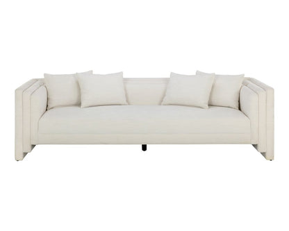 Sunpan - Westport Kira Sofa - Heather Ivory Tweed - 111653 view 2