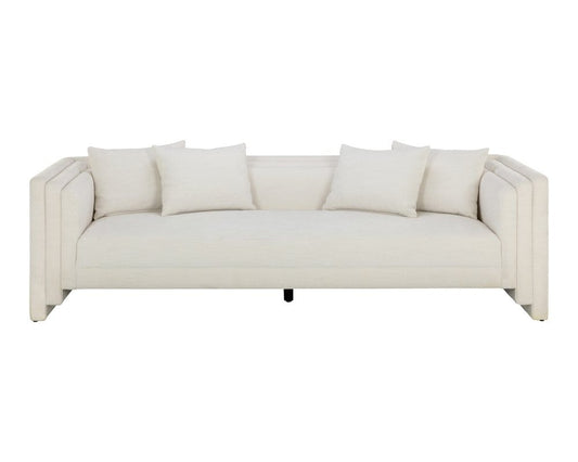 Sunpan - Westport Kira Sofa - Heather Ivory Tweed - 111653 view 2