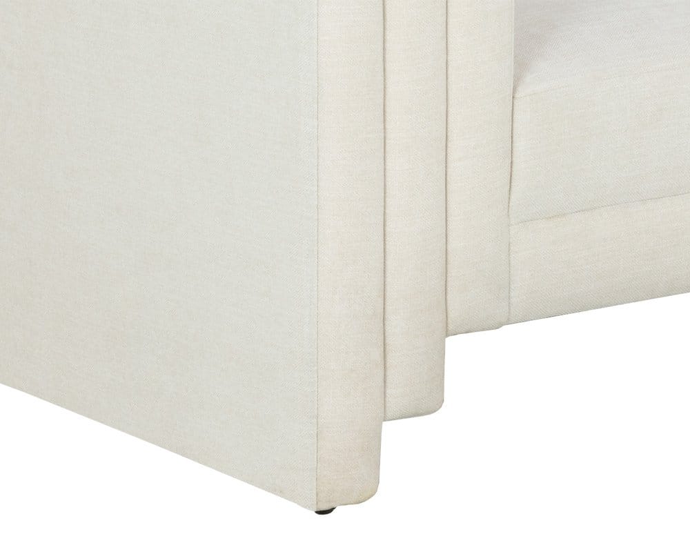 Sunpan - Westport Kira Sofa - Heather Ivory Tweed - 111653 view 6