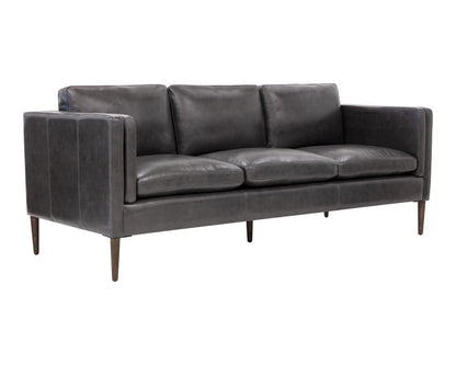 Sunpan - Westport Richmond Sofa - Brentwood Charcoal Leather - 110576 view 1