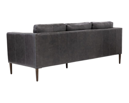 Sunpan - Westport Richmond Sofa - Brentwood Charcoal Leather - 110576 view 3