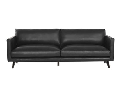 Sunpan - Westport Rogers Sofa - Cortina Black Leather - 110580 view 2